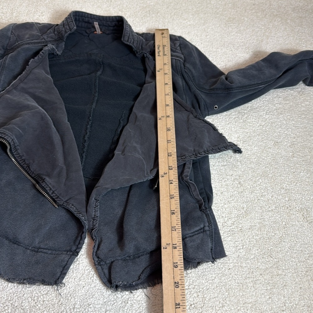 Free People Charcoal Jacket - Picture 7 of 8
